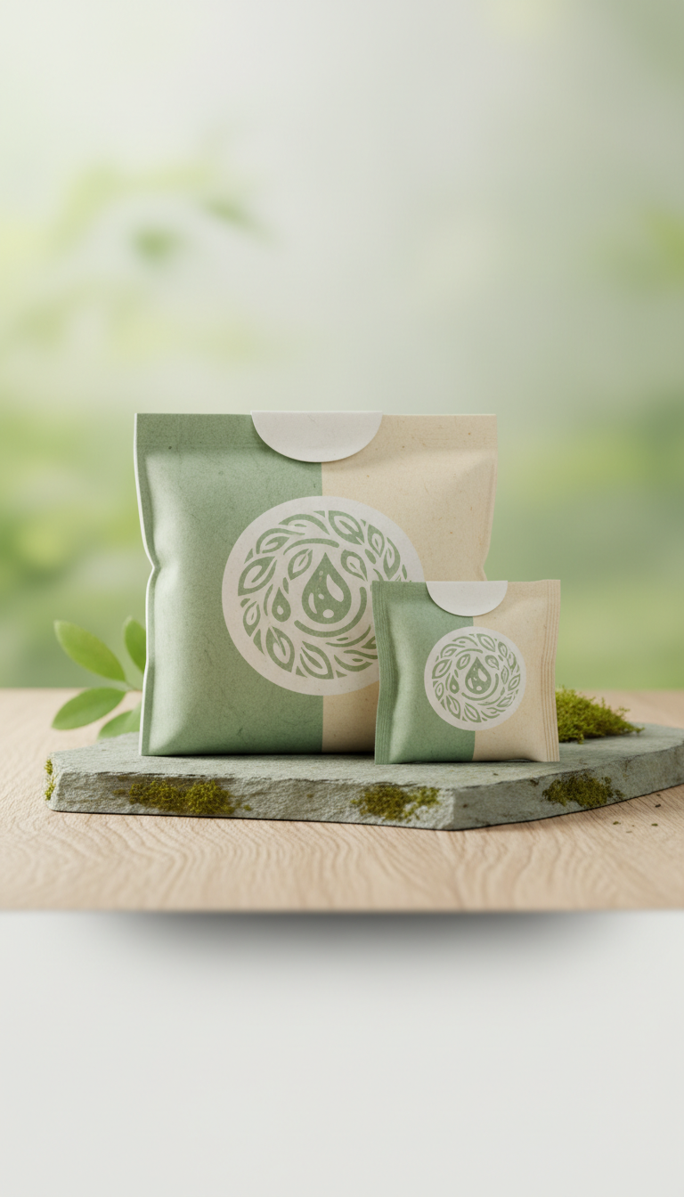 Natural Biodegradable Surface Wipes Pack